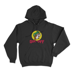 Buc Off Beaver Unisex Hoodie Black