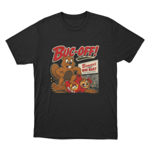 Buc Off Fighting Beavers Unisex T Shirt Black