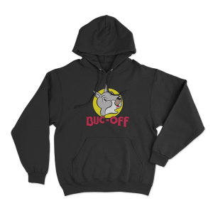 Buc Off Logo Unisex Hoodie Black