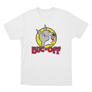 Buc Off Logo Unisex T Shirt White