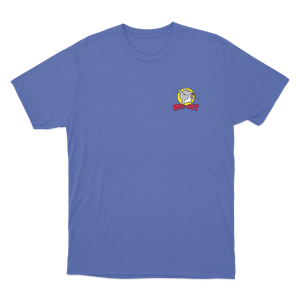Buc Off Mini Logo Unisex T Shirt Blue