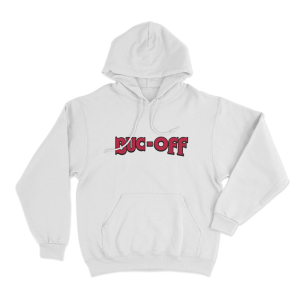 Buc Off Unisex Hoodie White