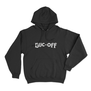 Buc Off Wordmark Unisex Hoodie Black