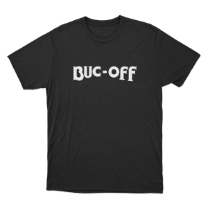 Buc Off Wordmark Unisex T Shirt Black