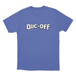 Buc Off Wordmark Unisex T Shirt Blue